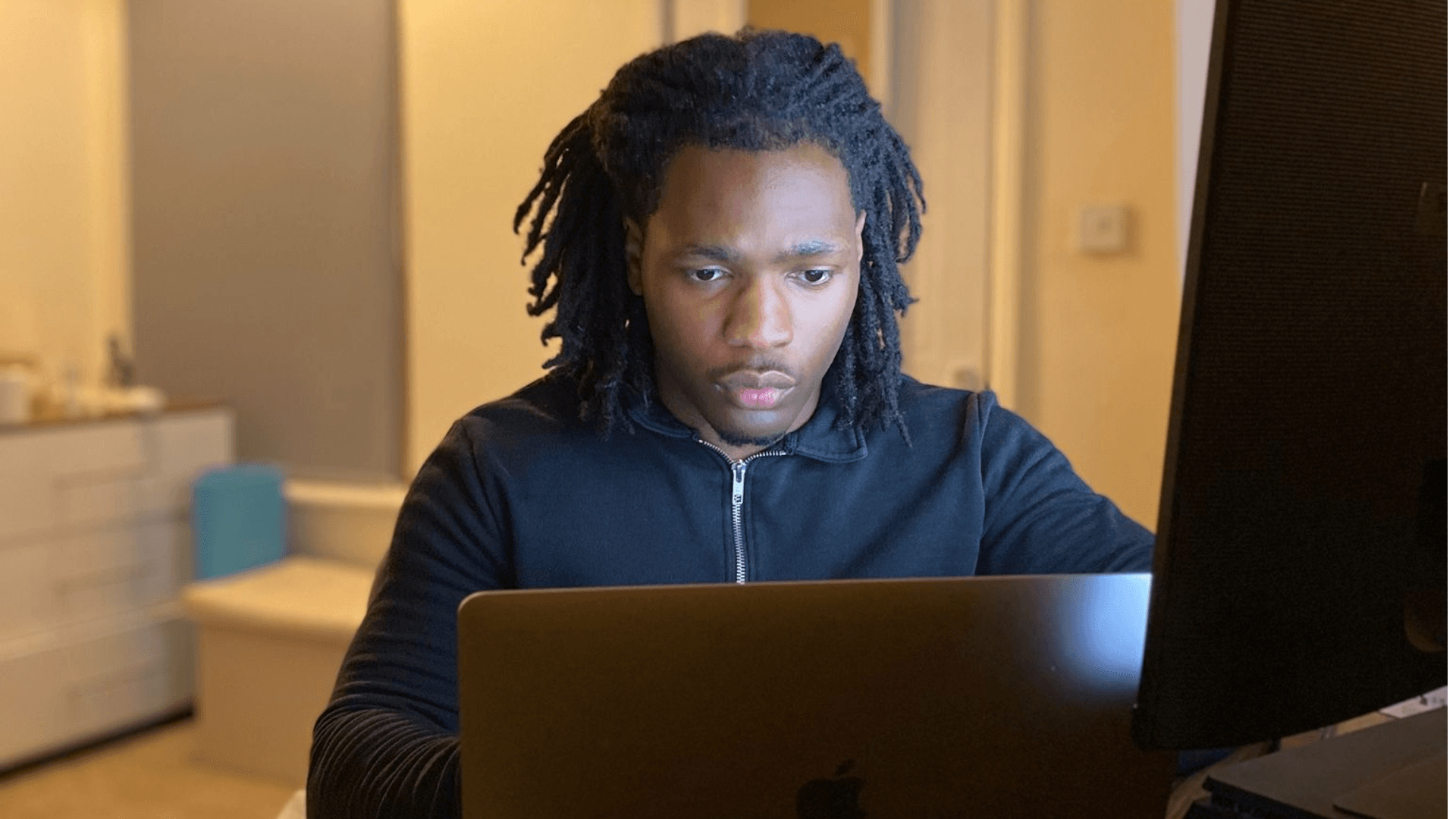 Dunsin focused on problem-solving